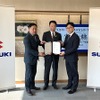 スズキがスズキモーター和歌山と共同で和歌山市と災害時における車両貸与等に関する協定を締結