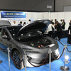 長瀬産業と協力関係にあるブルースカイテクノロジーは、中国製PHEV「AVATR12」の分解展示を実施