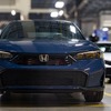 ホンダのカナダ工場で生産されるシビック・ハイブリッド（参考画像）