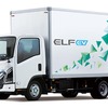 対象車種となるいすゞエルフEV