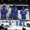 日産主催の横浜DeNAベイスターズ・F・マリノス応援イベントに『パトロール』も展示