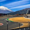 富士山の眺めも魅力のメインサーキットでの試乗