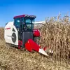 「YH700MA」での子実とうもろこし収穫作業