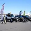 ランクルを愛するカスタマイズパーツメーカーも多数出展