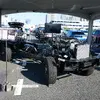 ランクル70のシャシー