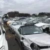 ヤード内に保管されている車両