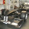 ロータス F1の2010年風洞実験用マシン