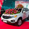 同社初の米国現地生産車ソレント