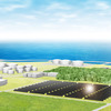 メガソーラー発電所（大規模太陽光発電所）完成イメージ