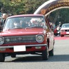 1966年トヨタカローラ。初代のカローラは1100ccであった