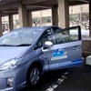 プラグインハイブリッド車を用いた充電デモ