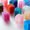 京都オパール、キューブ状