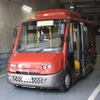 早大電動バス。日野ポンチョをベースに開発。短距離走行、短時間充電をコンセプトに低コストをめざす。埼玉、千葉、奈良などで走行実績あり