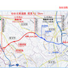 仙台北部道路の開通区間