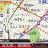 MapFan Navi Ver1.5（渋滞情報画面）