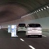 新たなトンネル照明の開発に向けた実証実験