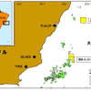 ブラジル海上BM-C-31鉱区及び海上BM-ES-23鉱区位置図