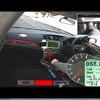 データロガーの画像。下り坂の車速テスト