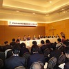 記者発表会会場
