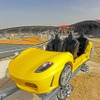 F430スパイダーを模したジェットコースター