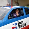 無事乗ることに成功。気分はNASCARドライバー