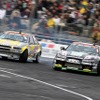 決勝戦の様子。日比野ハチロクvs今村S15。ダンロップ勢同士の対決となった
