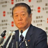 小沢一郎幹事長（撮影＝中島みなみ）