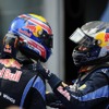 ベッテルとマーク・ウェーバー