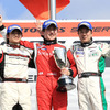 1位：清水康弘選手 2位：安岡秀徒選手 3位：高見沢一吉選手
