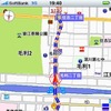 移動軌跡の記録・参照　移動軌跡を地図上に表示