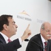 ゴーン社長（向かって左）とツェッチェ会長