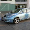 予約受付を開始した電気自動車リーフ