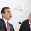 ゴーン社長（向かって左）とツェッチェ会長