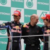 マーク・ウェーバーとセバスチャン・ベッテル（マレーシアGP）