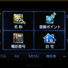 CN-MP500VD　よく利用する4つのアイコンを選択して表示することができる