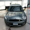 EVパビリオンに展示された MINI E