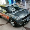 EVパビリオンに展示された MINI E