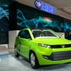 会場で発表されたEV
