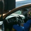 S60の自動ブレーキデモ