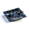 9軸モーションセンサ「e-nuvo IMU-Z」。手の甲に載せられるほど小型のセンサだ