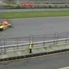 ガヤルドがワンメークレースで大クラッシュ