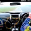 インプレッサWRXSTIのニュルアタック（画像は動画キャプチャー）