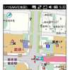 いつもNAVIの新機能、電子コンパスは端末の向きに合わせて地図を自動回転させる