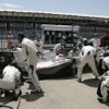 ザウバー、小林可夢偉のピットストップ