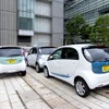 試乗に用意されたEV