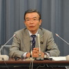 （7月1日・財務省）　撮影＝中島みなみ