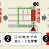 NV-U76VT/NV-U76V。渋滞迂回ルート案内