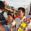 演説より人の中に入り触れ合う　（10日・浅草浅草寺）