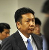 枝野幸男幹事長（12日・民主党本部）　撮影＝中島みなみ