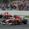  アロンソとマッサ（ドイツGP）